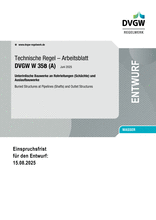 Unterirdische Bauwerke an Rohrleitungen (Schächte) und Auslaufbauwerke