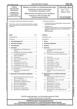Measurement and testing of face serrations - Evaluation of Hirth serrations with centrically tapered spaces