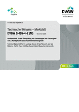 Technical Equipment for the Leakage Survey of Gas Pipework and Gas Stations – Part 2: Hand-held Gas Concentration Measuring Instruments
