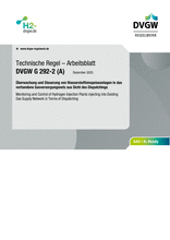 Monitoring and Control of Hydrogen Injection Plants injecting into Existing Gas Supply Network in Terms of Dispatching