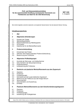 Prüf- und Dokumentationsrichtlinie für die experimentelle Ermittlung mechanischer Kennwerte von Feinblechen aus Stahl für die CAE-Berechnung