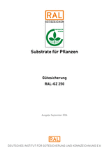 Substrate für Pflanzen - Gütesicherung