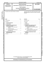 Shaft couplings - Systematic classification according to their characteristics