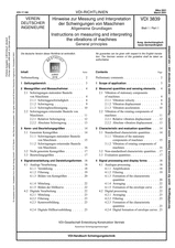 Hinweise zur Messung und Interpretation der Schwingungen von Maschinen - Allgemeine Grundlagen