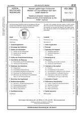 Messen gasförmiger Emissionen - Messen von Formaldehyd nach dem AHMT-Verfahren