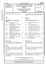 Prozessorientierte Kostenanalyse in der innerbetrieblichen Logistik - Beispiel
