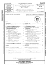 Prüfmittelüberwachung - Anweisungen zur Überwachung von Messmitteln für geometrische Größen - Messunsicherheit
