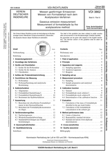 Messen gasförmiger Emissionen - Messen von Formaldehyd nach dem Acetylaceton-Verfahren
