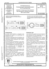 Prüfmittelüberwachung - Prüfanweisung für Innenmessschrauben mit 2-Punkt-Berührung