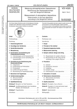 Messung atmosphärischer Depositionen - Bestimmung des Staubniederschlags nach der Bergerhoff-Methode