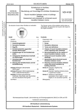 Schallschutz im Hochbau - Wohnungen - Beurteilung und Vorschläge für erhöhten Schallschutz
