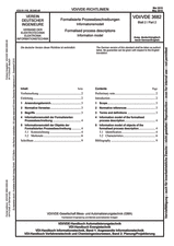 Formalisierte Prozessbeschreibungen - Informationsmodell