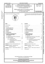 Meteorologische Grundlagen für die technische Gebäudeausrüstung - t,x-Korrelationen und Windstatistiken für 122 europäische Orte