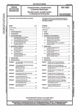 Ansatzschrauben, Ansatzbuchsen in Stanzerei-Werkzeugen
