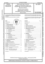Stationary source emissions - Measurement of ammonia (and gaseous ammonium compounds) - Manual method