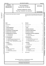 Raumkühlflächen - Planung, Bau und Betrieb
