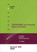 Produktabbildung: Geotechnik nach Eurocode Band 2: Grundbau