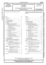 Sicherheitstechnische Anlagen und Einrichtungen für Gebäude - Vollprobetest