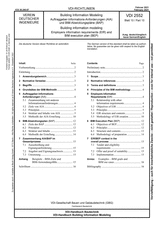 Building Information Modeling - Auftraggeber-Informations-Anforderungen (AIA) und BIM-Abwicklungspläne (BAP)