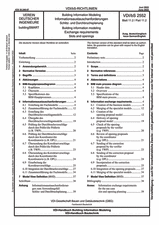 Building Information Modeling - Informationsaustauschanforderungen - Schlitz- und Durchbruchsplanung