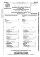 Genauigkeit von Koordinatenmessgeräten - Kenngrößen und deren Prüfung - Annahme- und Bestätigungsprüfungen von Koordinatenmessgeräten zum optischen Messen von Mikrogeometrien in Anlehnung an DIN EN ISO 10360-8 und VDI/VDE 2617 Blatt 6.2
