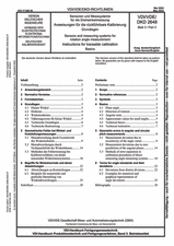 Sensoren und Messsysteme für die Drehwinkelmessung - Anweisungen für die rückführbare Kalibrierung - Grundlagen