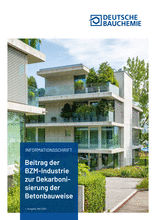 Report - Contribution of the concrete admixture industry to the decarbonization of the concrete industry