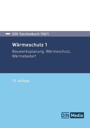Produktabbildung:DIN-Taschenbuch 158/1