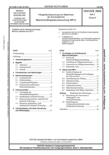 Fähigkeitsuntersuchung von Maschinen der Schraubtechnik - Maschinenfähigkeitsuntersuchung (MFU)