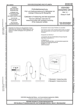 Prüfmittelüberwachung - Prüf- und Kalibrieranweisung für Messtaster mit analoger Erfassung der Messgröße