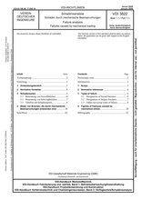 Schadensanalyse - Schäden durch mechanische Beanspruchungen