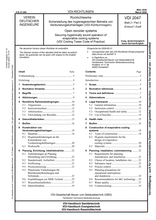 Rückkühlwerke - Sicherstellung des hygienegerechten Betriebs von Verdunstungskühlanlagen (VDI-Kühlturmregeln) - Open recooler systems