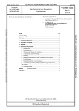 Structural safety of buildings - Qualifications