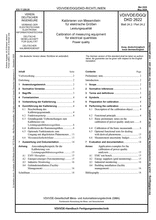 Kalibrieren von Messmitteln für elektrische Größen - Leistungsqualität