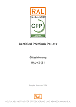 Certified Premium Pellets - Gütesicherung