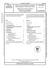 Messen von Innenraumluftverunreinigungen - Messstrategie für Kohlendioxid (CO₂)