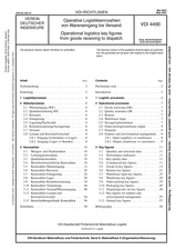 Operative Logistikkennzahlen von Wareneingang bis Versand