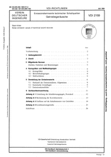 Characteristic values of emissions of technical sound sources; gearing noise