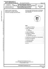 Messung gasförmiger Emissionen; Messen der Schwefeldioxid-Konzentration; Wasserstoffperoxid-Verfahren; Gravimetrische Bestimmung