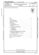 Schallschutz durch Abschirmung in Räumen