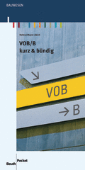 Produktabbildung: VOB/B