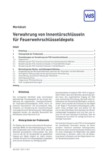 Merkblatt - Verwahrung von Innentürschlüsseln für Feuerwehrschlüsseldepots