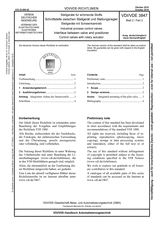 Stellgeräte für strömende Stoffe - Schnittstelle zwischen Stellgerät und Stellungsregler - Stellgeräte mit Schwenkantrieb