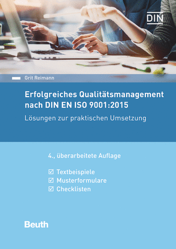 Produktabbildung:Erfolgreiches Qualitätsmanagement nach DIN EN ISO 9001:2015