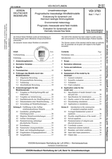 Umweltmeteorologie - Prognostische mesoskalige Windfeldmodelle - Evaluierung für dynamisch und thermisch bedingte Strömungsfelder