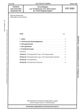High bay warehouses - Basic data to record failures