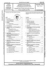 Fähigkeitsuntersuchung von Maschinen der Schraubtechnik - Prozessfähigkeitsuntersuchung (PFU)
