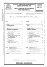 Prüfung von konfektionierten und unkonfektionierten Kunststoff-Lichtwellenleitern (POF) - Prüfverfahren für optische Kennwerte