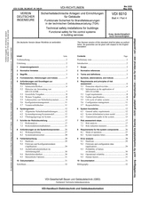 Sicherheitstechnische Anlagen und Einrichtungen für Gebäude - Funktionale Sicherheit für Brandfallsteuerungen in der technischen Gebäudeausrüstung (TGA)