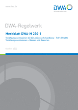 Treibhausgasemissionen bei der Abwasserbehandlung - Teil 1: Direkte Treibhausgasemissionen - Messen und Bewerten